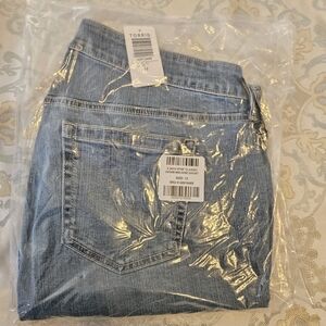 Torrid Light Blue Jean Shorts